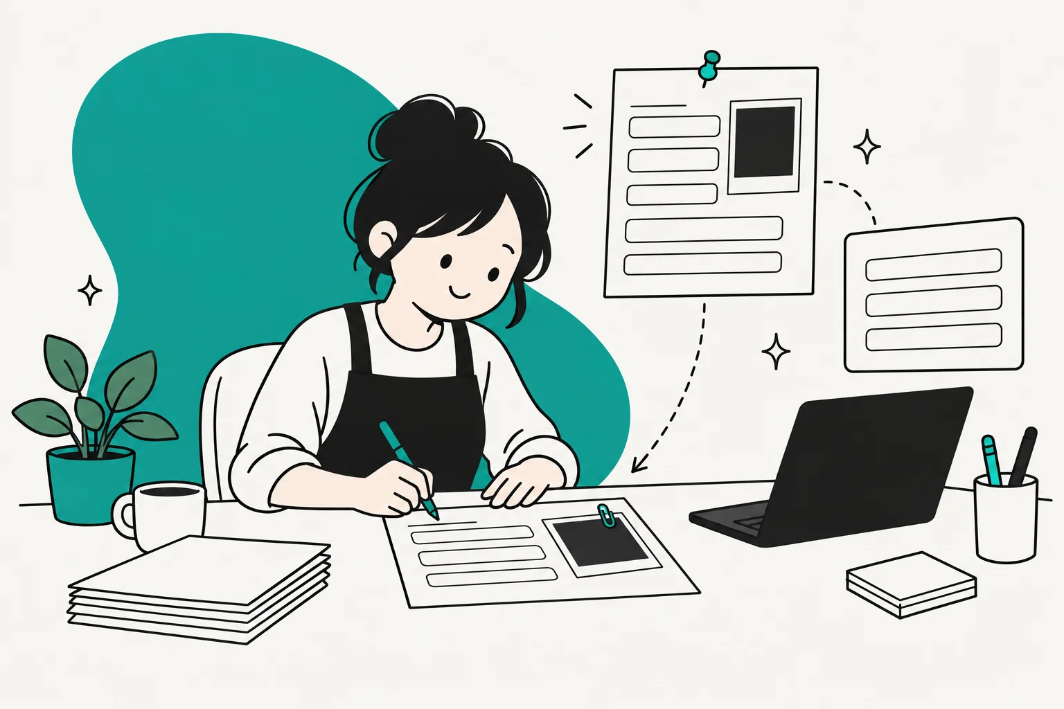 Dạy người dùng ghi đủ bốn thông tin tối thiểu