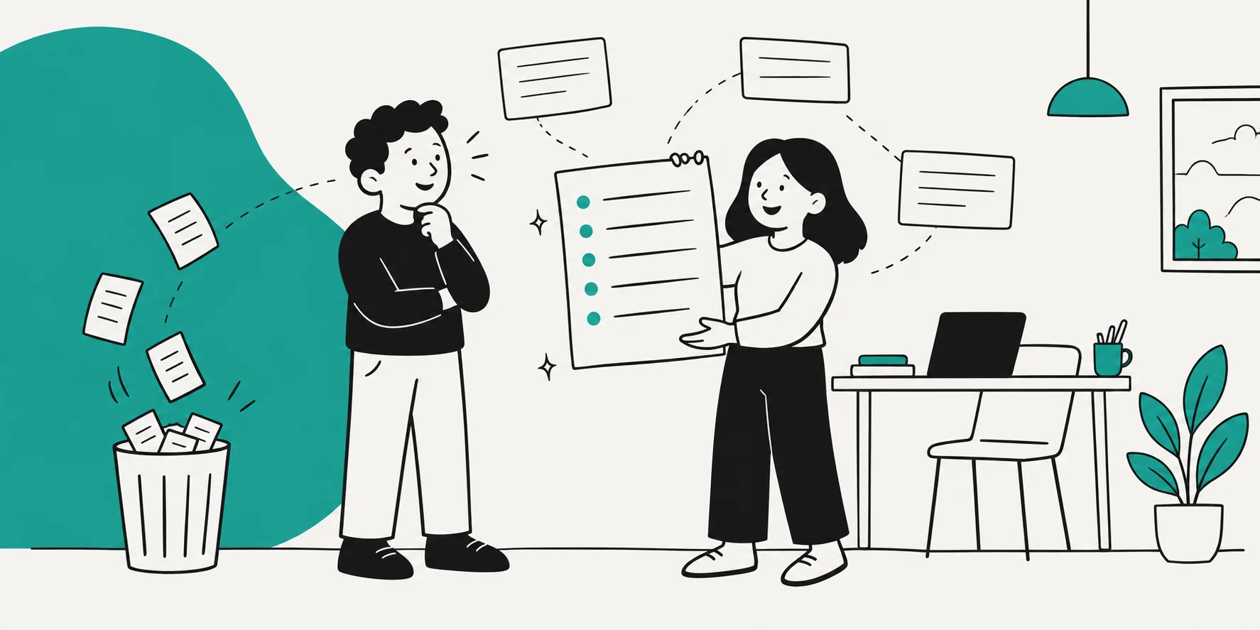 Gom yêu cầu phát sinh rồi trình một lượt